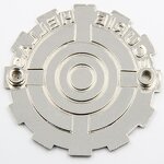 Car Emblem Badge Supplier - Custom Make Your Own Hard Enamel Round Silver