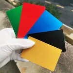 Business Card Blanks Supplier - Wholesale Metal Custom Anodized Aluminum DIY