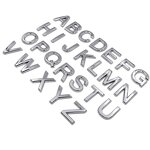 Car Emblem Sticker Supplier - Custom Logo Abs 3D Letter A-Z Self-adhesive