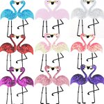 Embroidery Patches Manufacturer - Jeans Pants Flamingo Glitter Sequins