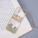 Metal Book Marks Factory - Promotional Gift 3D Animal Enamel Ruler Bookmark