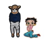 Iron on Patches Factory - Small MOQ Custom Cartoon Cute Fish Print Sequins