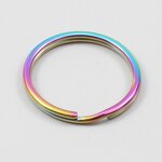 Split Key Rings Supplier - 25mm Stainless Steel Round 1 Inch Metal