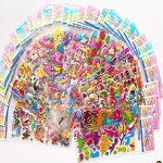 3D Sticker Supplier - Custom Promotional Bubble Puffy Cute Cartoon Logo