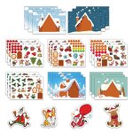 Paper Sticker Manufacturer - Waterproof Self-Adhesive Christmas Puzzle Cartoon