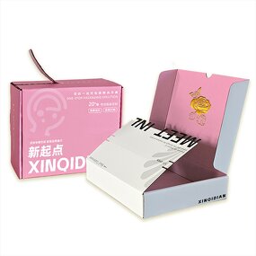 Paper Box Supplier - Small MOQ Custom Glue Free Shipping Airplane Zipper