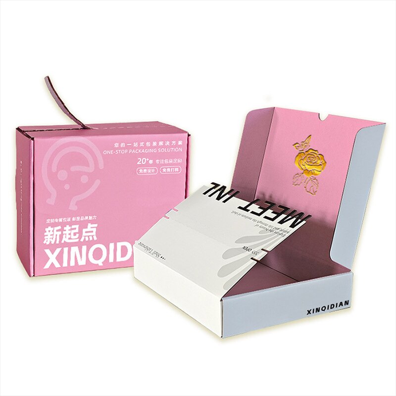 Paper Box Supplier - Small MOQ Custom Glue Free Shipping Airplane Zipper