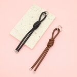 Keychain Manufacturer - Cute Colorful PU Leather Rope Long Tassel Bag Charm