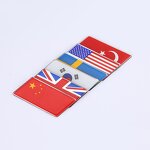 Car Emblem Badges Supplier - Personalized Metal Self-Adhesive American Flag