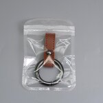 PU Leather Keychain Supplier - Small Bulk Custom logo Cute Car Key Fob