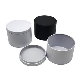 Metal Tin Box Supplier - Wholesale 240ML Empty Round Candle Packaging