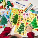 Window Stickers Supplier - DIY Celebration Kids' Merry Christmas Tree Puzzle