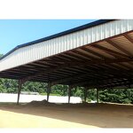 Metal Free Span Building Factory - OEM/ODM Light Steel Structure Frame Prefabricated Indoor Horse