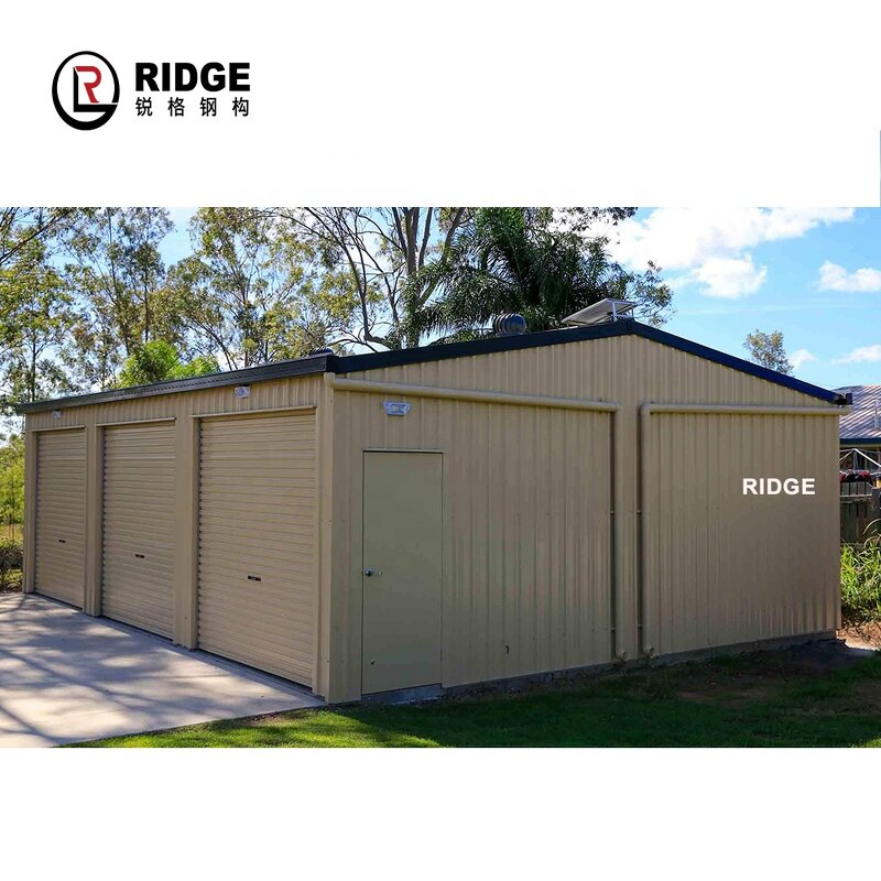 Prefab Warehouse Factory - OEM/ODM Steel Structure Building Metal Frame Fast Install Sheds