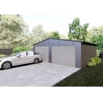 Prefab Homes Manufacturer - OEM/ODM Steel Color Sheet Q235 Prefabricated Garages Building Kits
