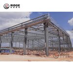 Prefabricated Steel Warehouse Manufacturer - OEM/ODM Large Span Export Tanzania Zambia Cheap Light