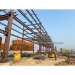 Prefab Steel Building Factory - OEM/ODM Flat-frame House Kits Sandwich Panel Industrial