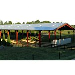 Prefabricated Cattle Farming Barn Manufacturer - OEM/ODM Easy Install Cow Hangar Shed Horse Shed