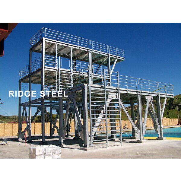 Prefab Metal Workshop Manufacturer - OEM/ODM Modern Industrial Design Self-Storage H Beam Steel