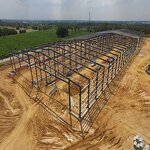 Prefabricated Aircraft Hangar Factory - OEM/ODM Metal Baja Ringan Barndominium Construction Iron