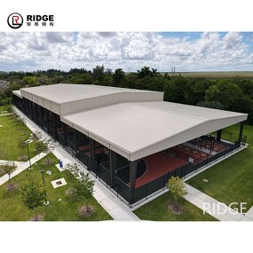 Sport Building Manufacturer - OEM/ODM Steel Structure Prefab Modular Basketball Gym Stadium