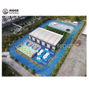 Custom Design Sports Building Factory - OEM/ODM Modular Gym Prefabricated for Basketball Football