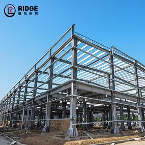 Metal Structure Building Factory - OEM/ODM Hot Sale Prefab Steel Structure High Rise with 3D