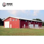 Commercial Building Manufacturer - OEM/ODM Prefabricated Steel Structure Farm Storage Light Type