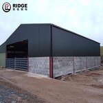 Prefab Metal Farm Building Factory - OEM/ODM Pre Build Ready Made 50x50 Home Garden Structures