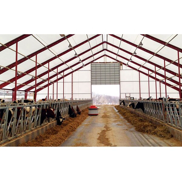 Pre Engineered Steel Buildings Manufacturer - OEM/ODM Low Cost Dairy Farm Shed Cow Shed Farm Kits