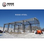 Prefabricated Steel Warehouse Factory - OEM/ODM Industrial Storage Shed Wall Design Prefab