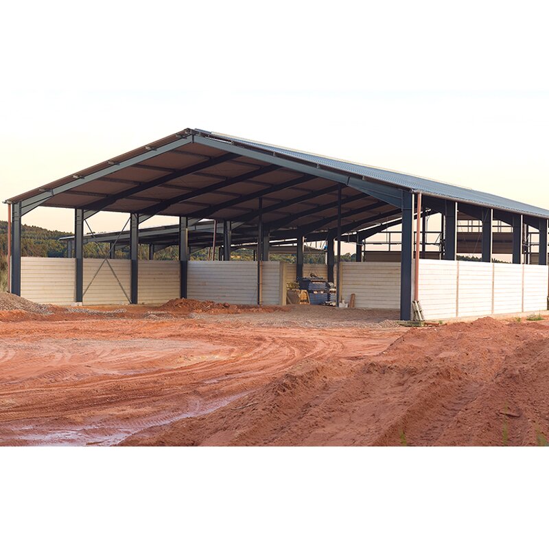 Light Prefab Construction Factory - OEM/ODM Low Cost Modern Steel Roof Buildings Farm Barn House