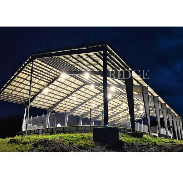 Indoor Gym Manufacturer - OEM/ODM with Metal Frame Construction Steel Structure for Workshops