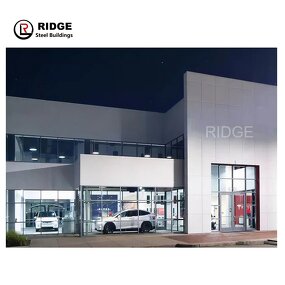 Prefab Exhibition Hall Factory - OEM/ODM Steel 4s Car Showroom Structures Metal Construction