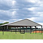 Steel Structure Prefab Farm Building Manufacturer - OEM/ODM Cow Barn Sheep Cattle Dairy Goat House