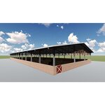 Steel Structure Prefab Farm Building Manufacturer - OEM/ODM Cow Barn Sheep Cattle Dairy Goat House