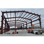 Prefab Metal Workshop Manufacturer - OEM/ODM Modern Industrial Design Self-Storage H Beam Steel