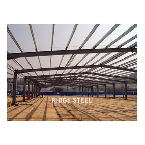 Prefabricated Steel Warehouse Factory - OEM/ODM Industrial Storage Shed Wall Design Prefab