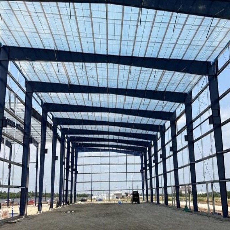 Lightweight Steel Frame Factory - OEM/ODM Clear Span Warehouse Office Metal Building Kits for