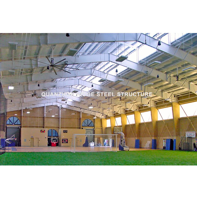 Steel Construction Stadium Factory - OEM/ODM Durable Soccer Modular Design Prefab Sports Buildings