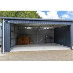 Prefab Homes Manufacturer - OEM/ODM Steel Color Sheet Q235 Prefabricated Garages Building Kits