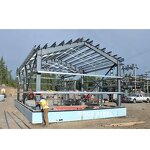 Prefabricated Warehouse Factory - OEM/ODM High Rise Waterproof Low Cost Industrial Workshop Metal