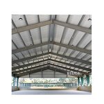 Steel Structure Building Factory - OEM/ODM Hot Sale Commercial 100x50 Meters Industrial Fabricated
