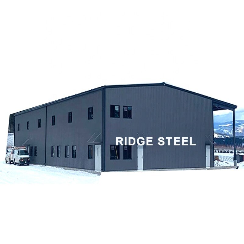 Prefabricated Warehouse Factory - OEM/ODM High Rise Waterproof Low Cost Industrial Workshop Metal