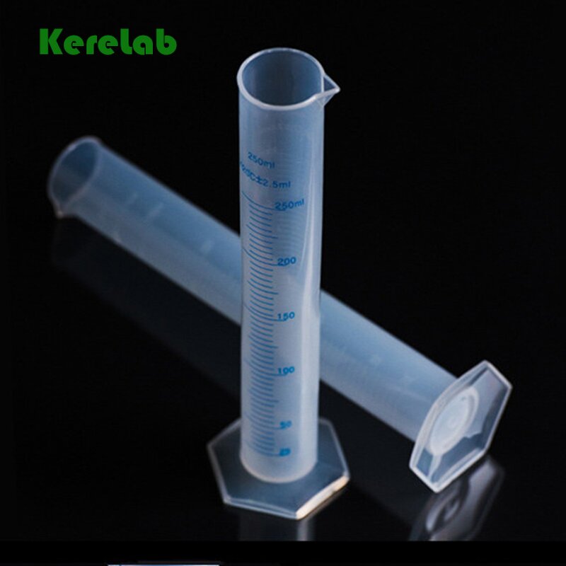 Measuring Cylinder Factory - 10-2000ml Graduated Plastic for Lab Use