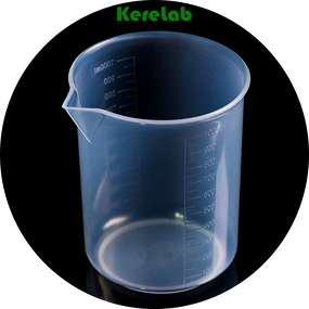 Measure Beaker Supplier - Chemical Science 250ml Graduated Plastic Lab