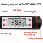 Cooking Thermometer Supplier - LCD Screen Fast Data Access Ultra Accurate