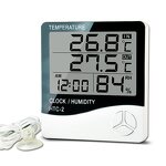 Temperature Humidity Display Manufacturer - Large LCD Battery-Powered H TC-1