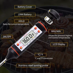 Meat Thermometer Supplier - 200mm Probe Digital Instant Read Super Long