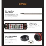 Cooking Thermometer Supplier - LCD Screen Fast Data Access Ultra Accurate